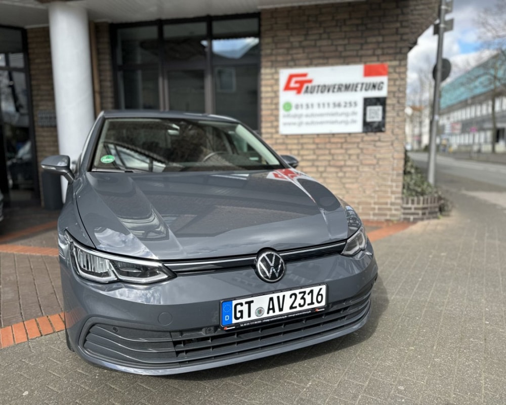 Volkswagen Golf Grau Schalter