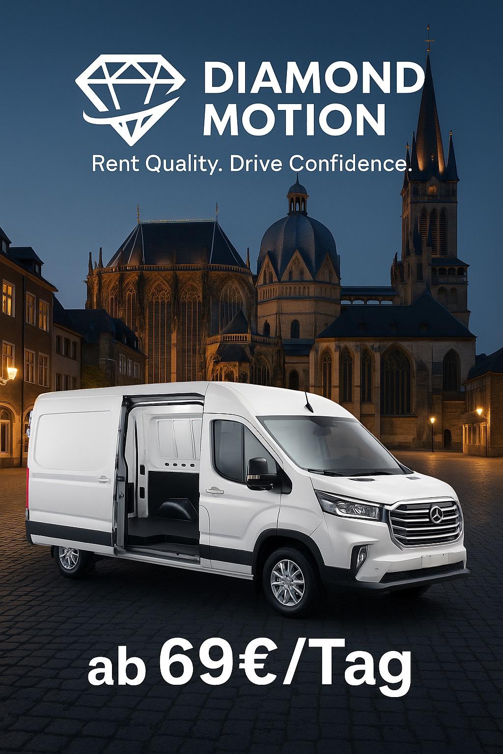 Transporter in Aachen Mieten 20€/ Stunde Sprinter Umzug Transpor
