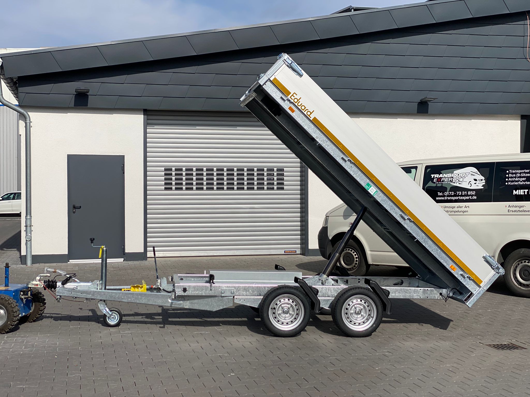 Rückwärtskipper Elektro-Handpumpe