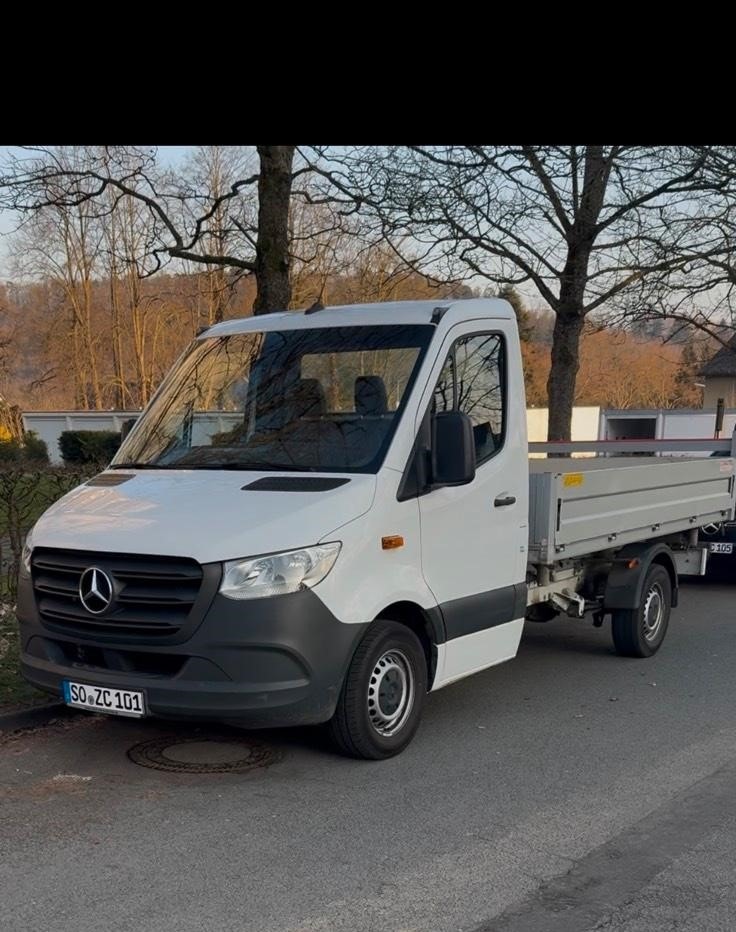 MERCEDES SPRINTER 3-SEITEN KIPPER 3,5t VERMIETUNG / MIETFAHRZEUG