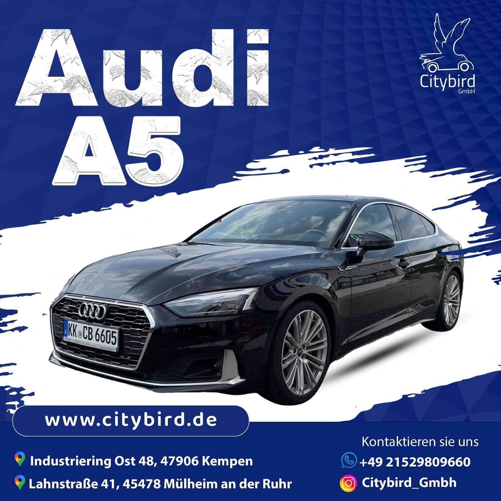 Auto mieten Audi A5 Sportback 40 TDI Q ADVANCED
