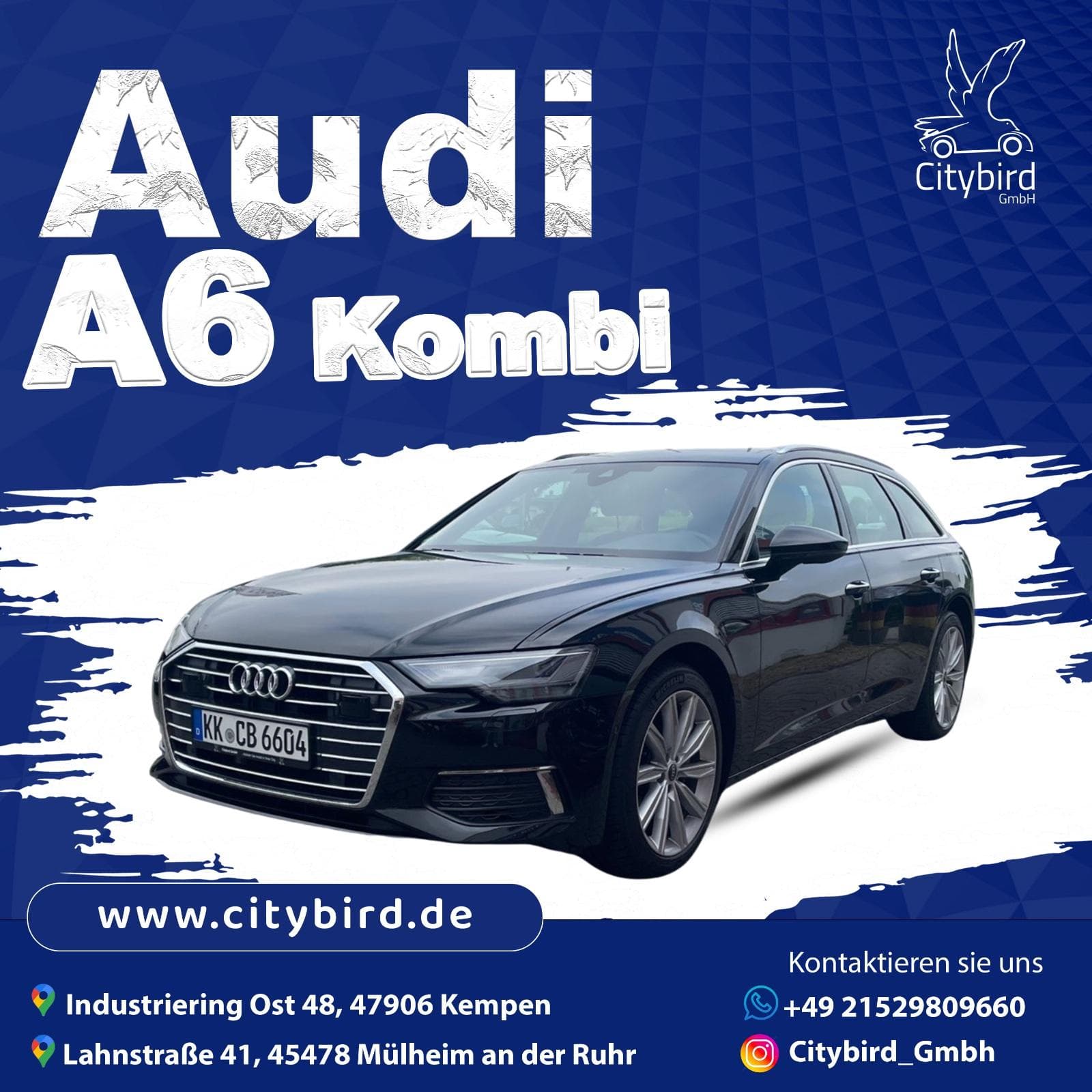 Audi A6 Avant 40 TDI S-line mieten in Kempen ab 95€/Tag