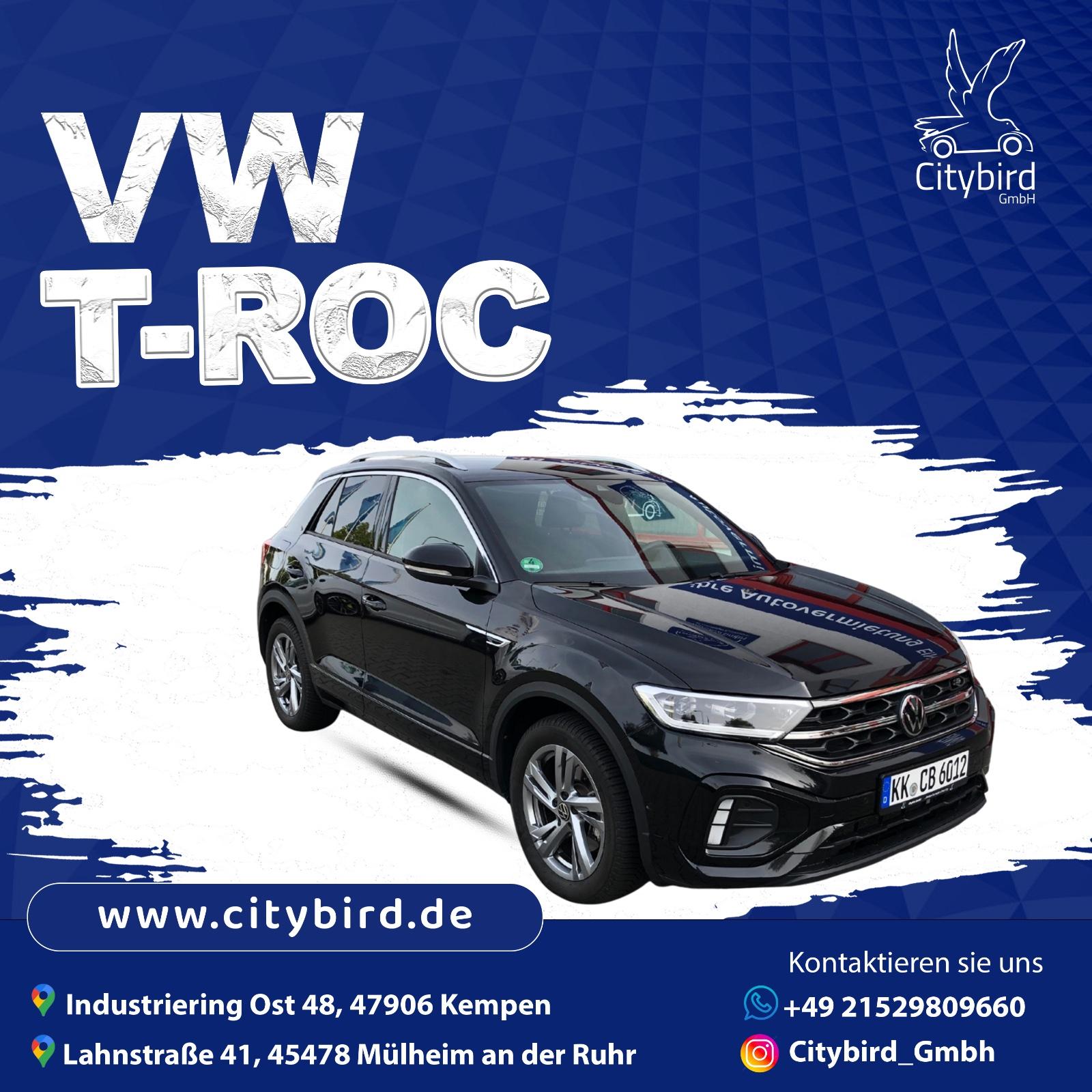 *Langzeitmiete Auto Abo Aktion* VW T-ROC R-LINE ab 1 Monat