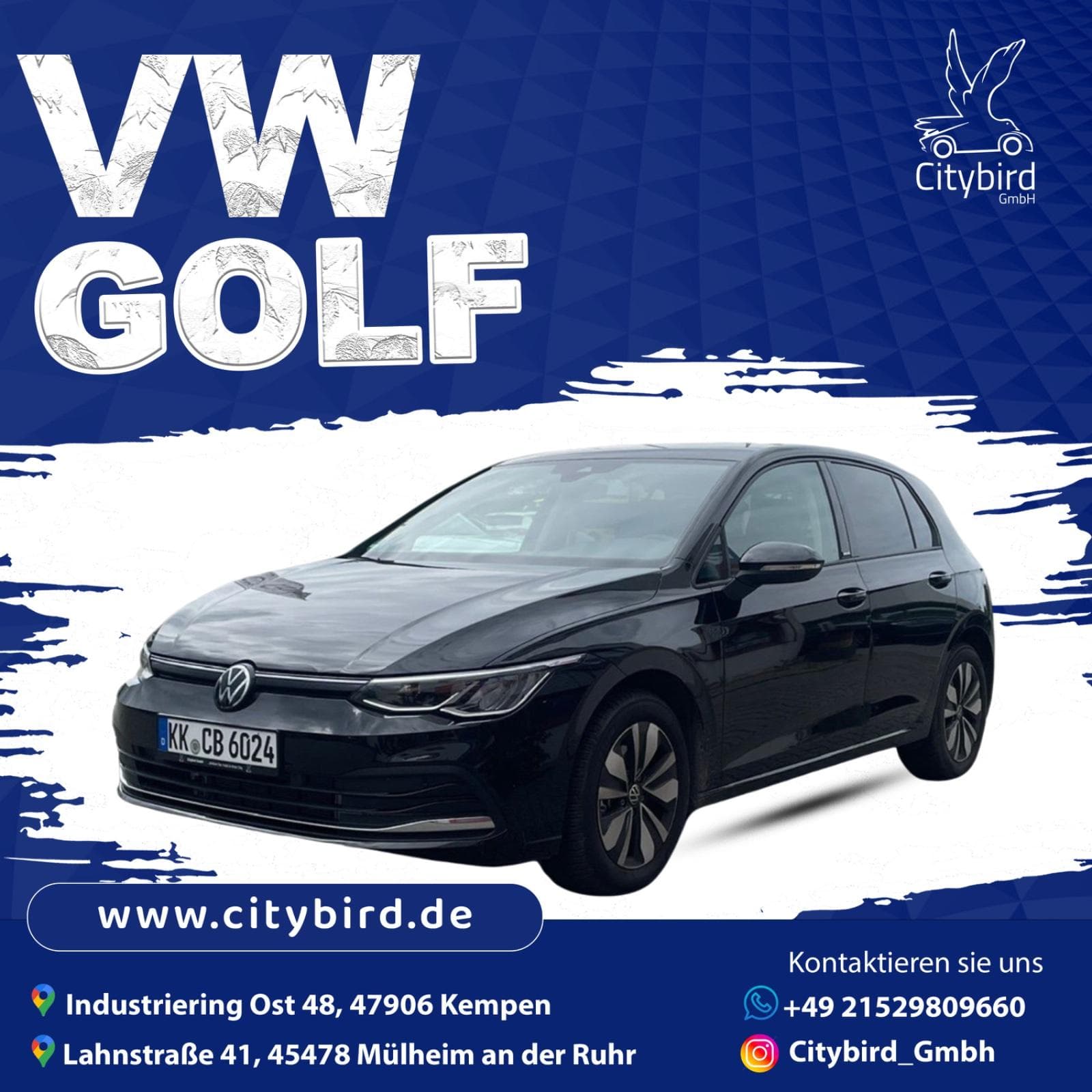 VW Golf Move 2.0 TDI mieten in Kempen ab 62€/Tag