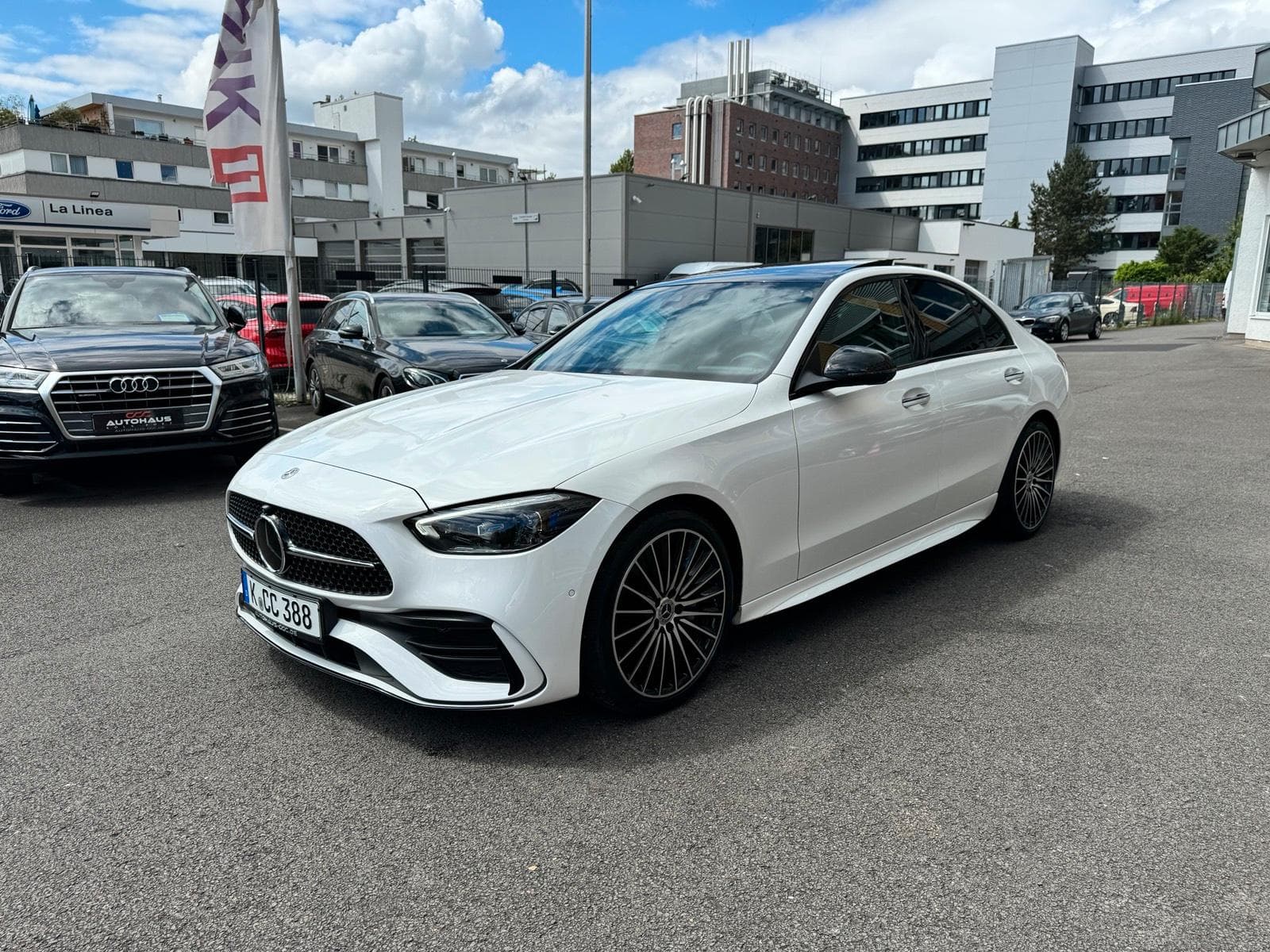 Mercedes C 300 AMG-Line / Autovermietung / / Köln