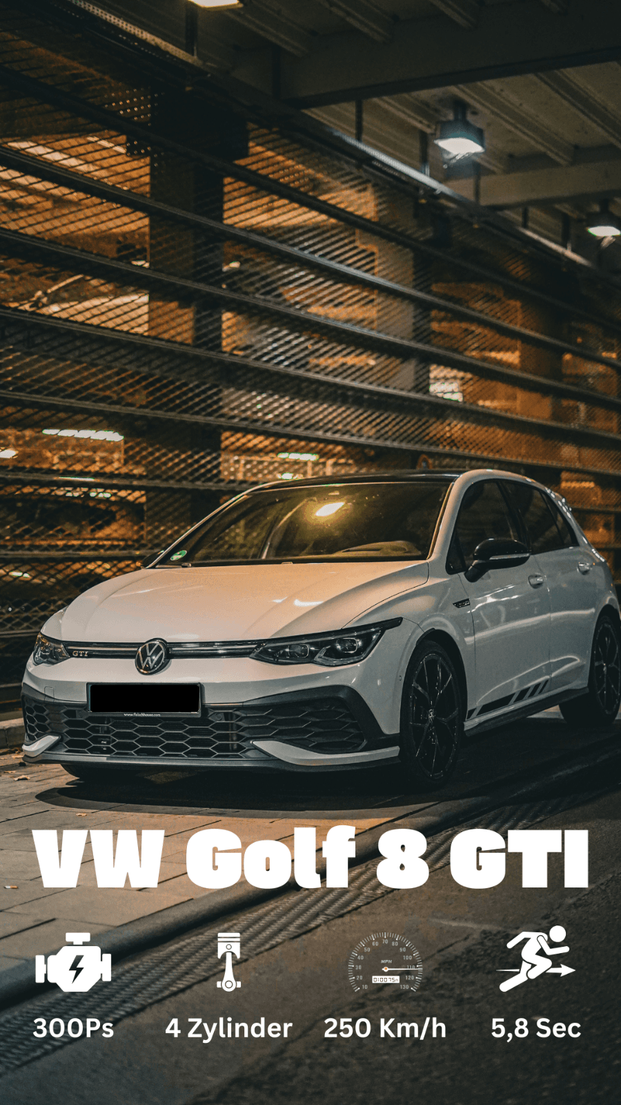 VW Golf 8 GTI Clubsport mieten mieten in Köln ab 149€/Tag
