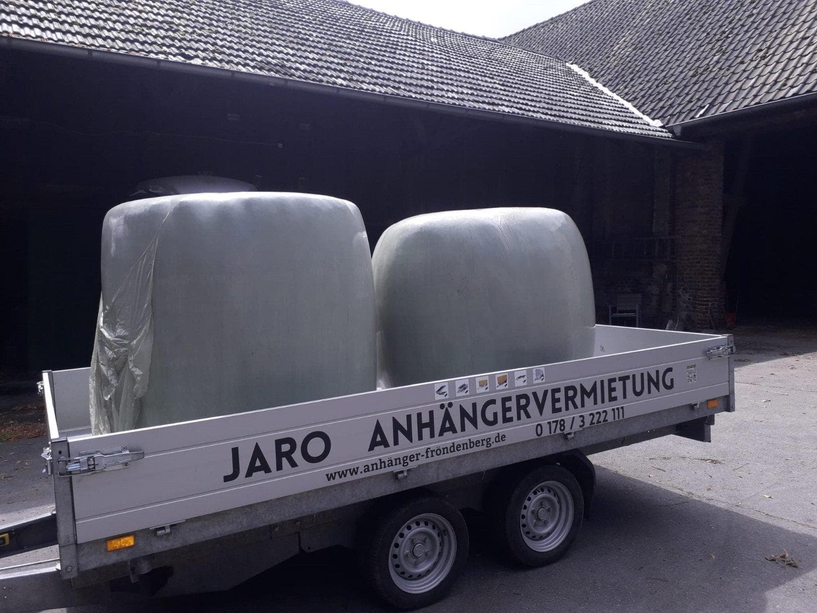 Bagger- sowie Baumaschinen-Transport-Anhänger