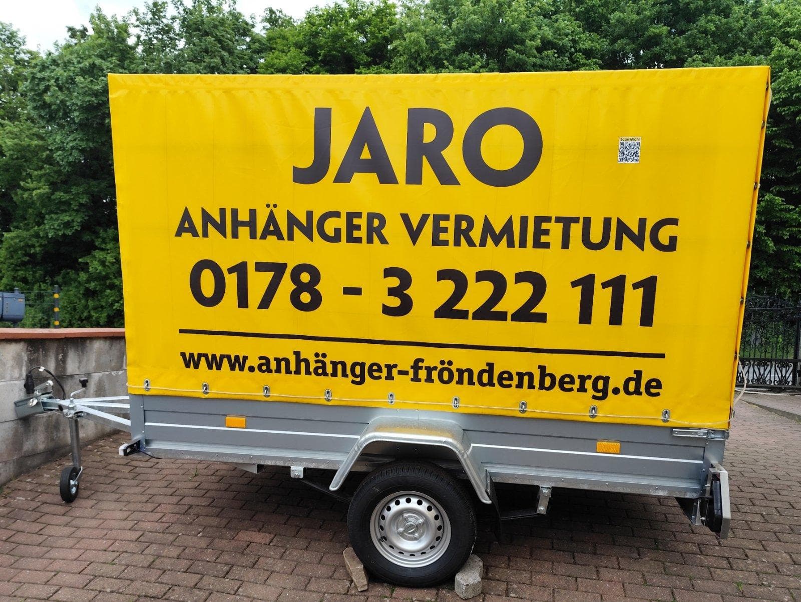 750 kg XXL-Anhänger zu
