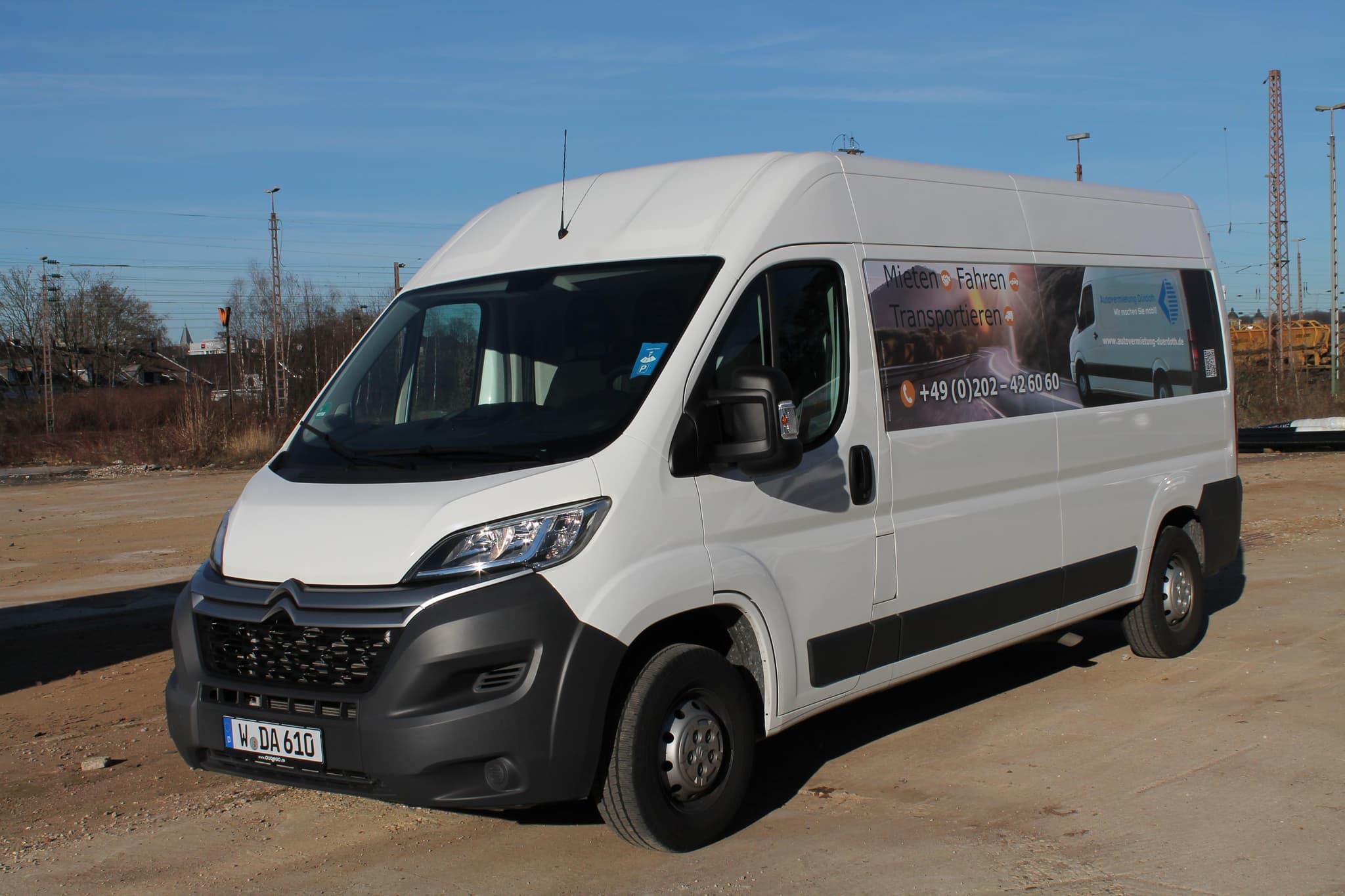 großer Transporter z.B. Fiat Ducato lang ( L3 )… mieten in Wuppertal ab 80€/Tag