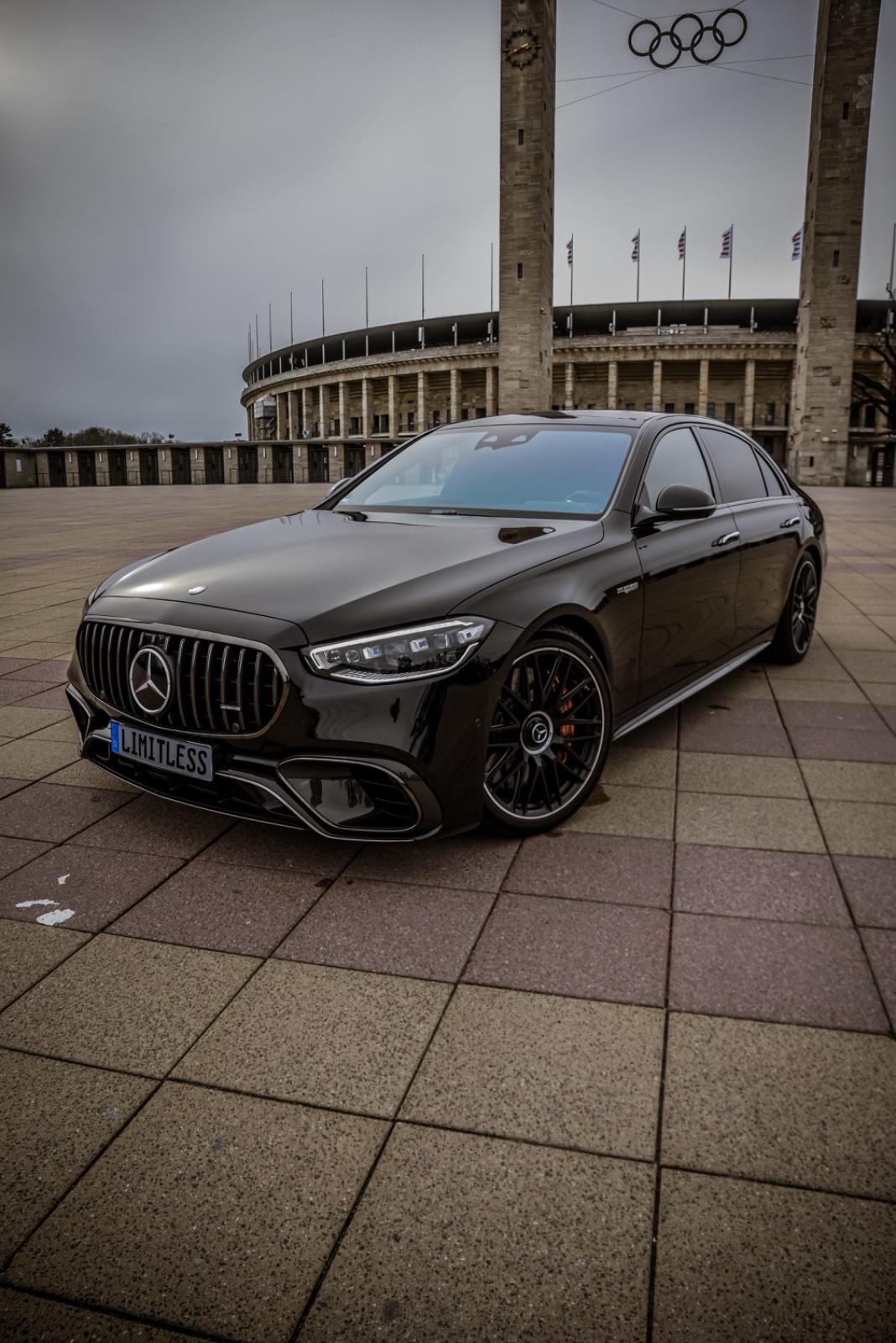 Mercedes-Benz S63 AMG E-Performance 2025 lang 802 PS Sportwagen S Klasse Hochzeitsauto Limousine mieten